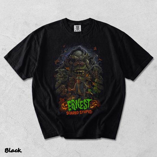 The Horrors of Halloween - Black mockup