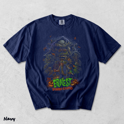 The Horrors of Halloween - True Navy mockup