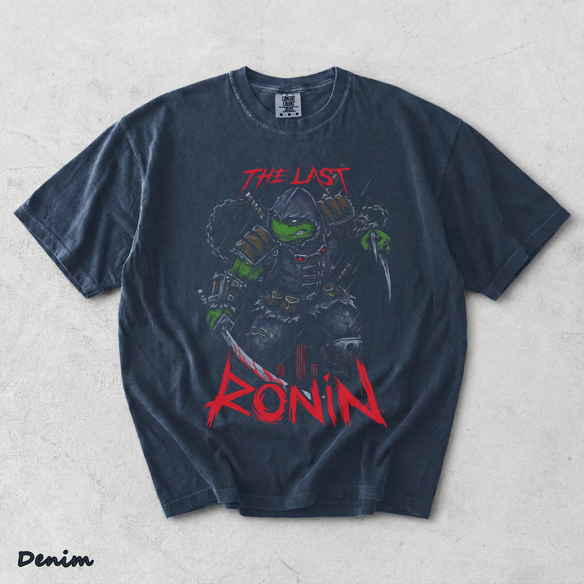 THI-576819157796100280 Michelangelo Mikey The Last Ronin Ver - Denim mockup