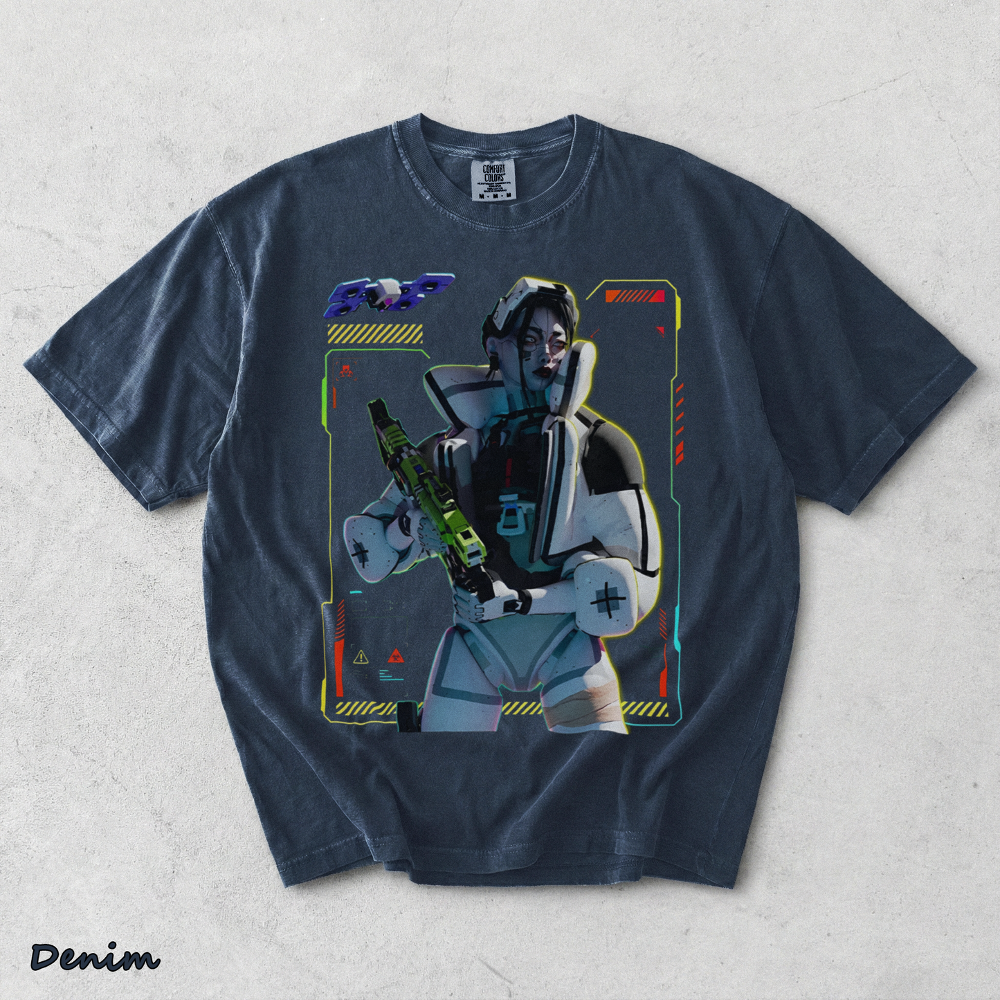 Thief Marathon 09-14450-05063 Nemo back - Denim mockup