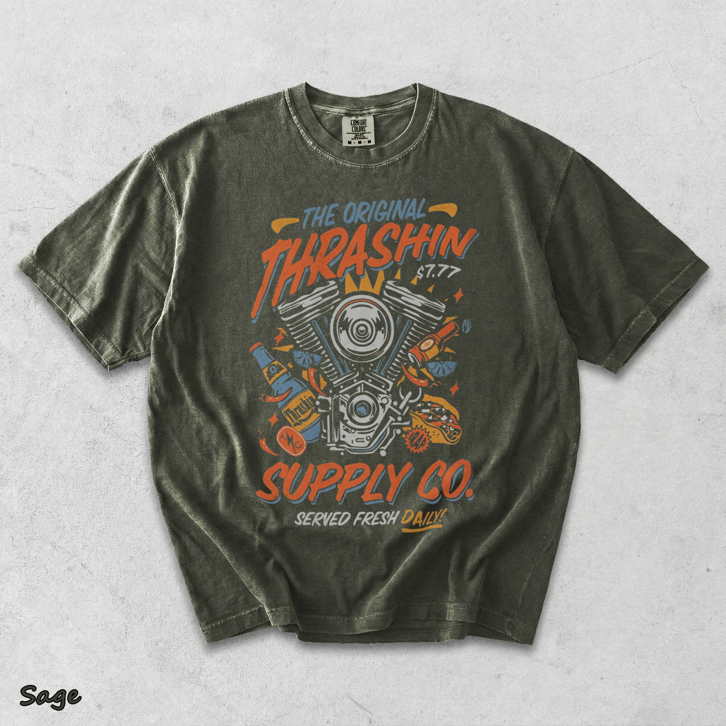Thrashin Supply The Original  2 - Sage mockup