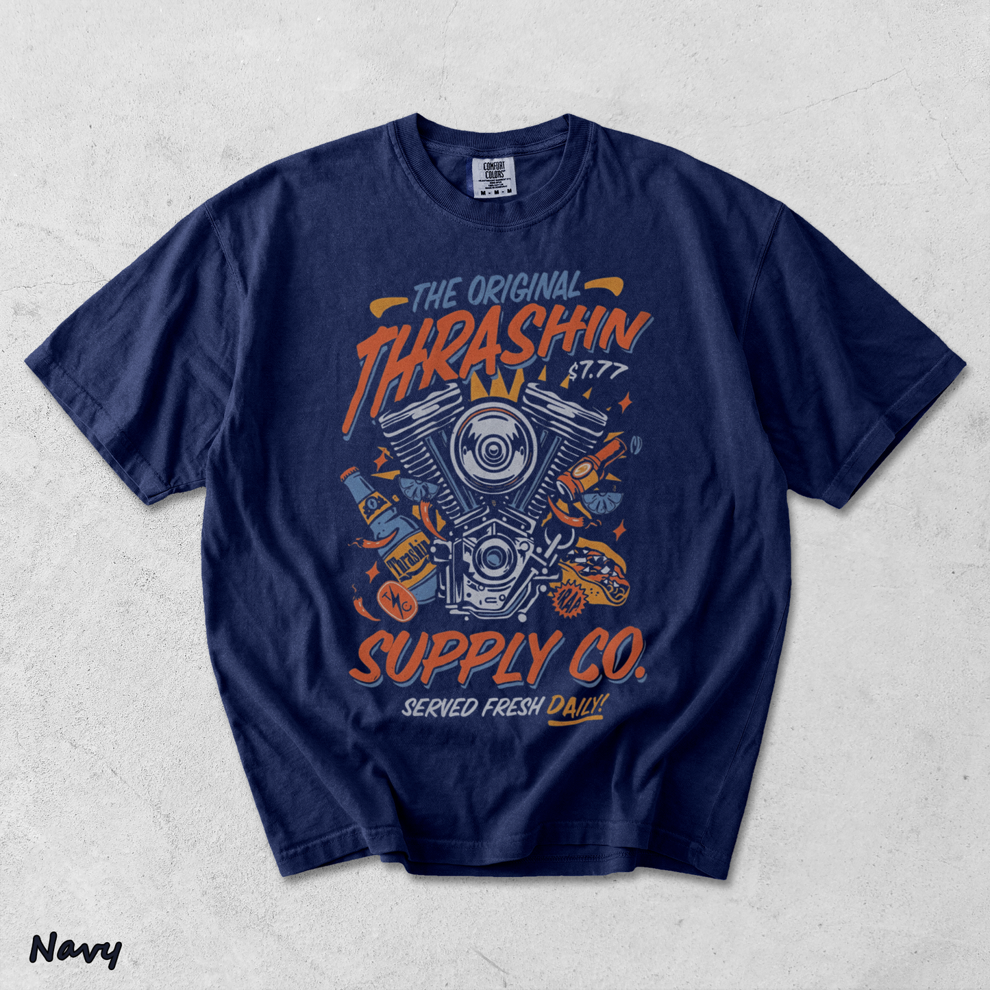 Thrashin Supply The Original  2 - True Navy mockup