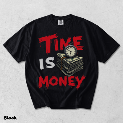 Time is Money - Black mockup