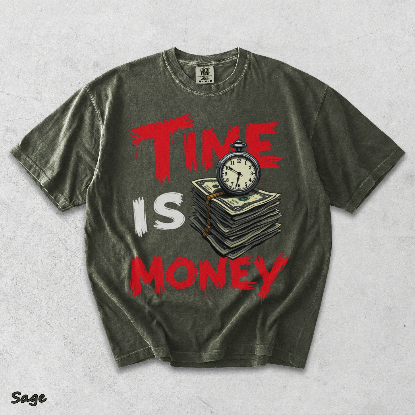 Time is Money - Sage mockup