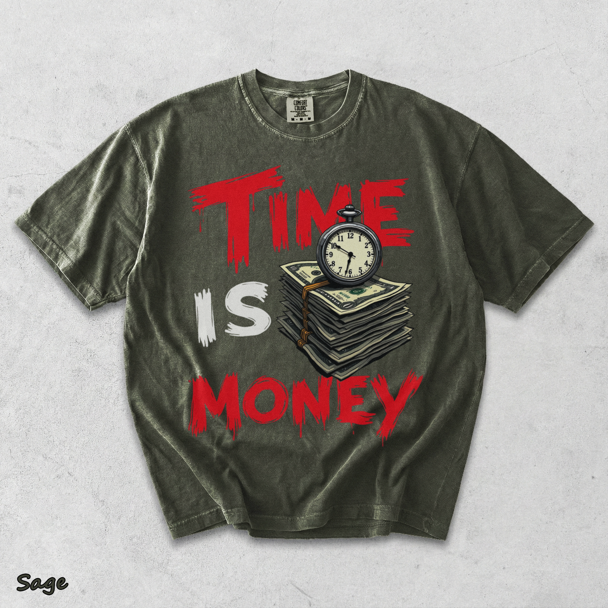 Time is Money - Sage mockup