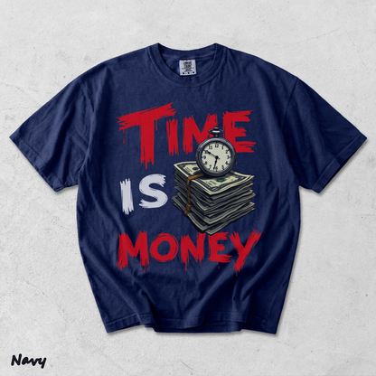 Time is Money - True Navy mockup
