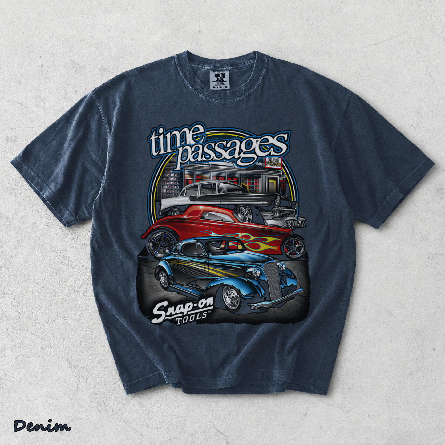 Time Passages - Denim mockup