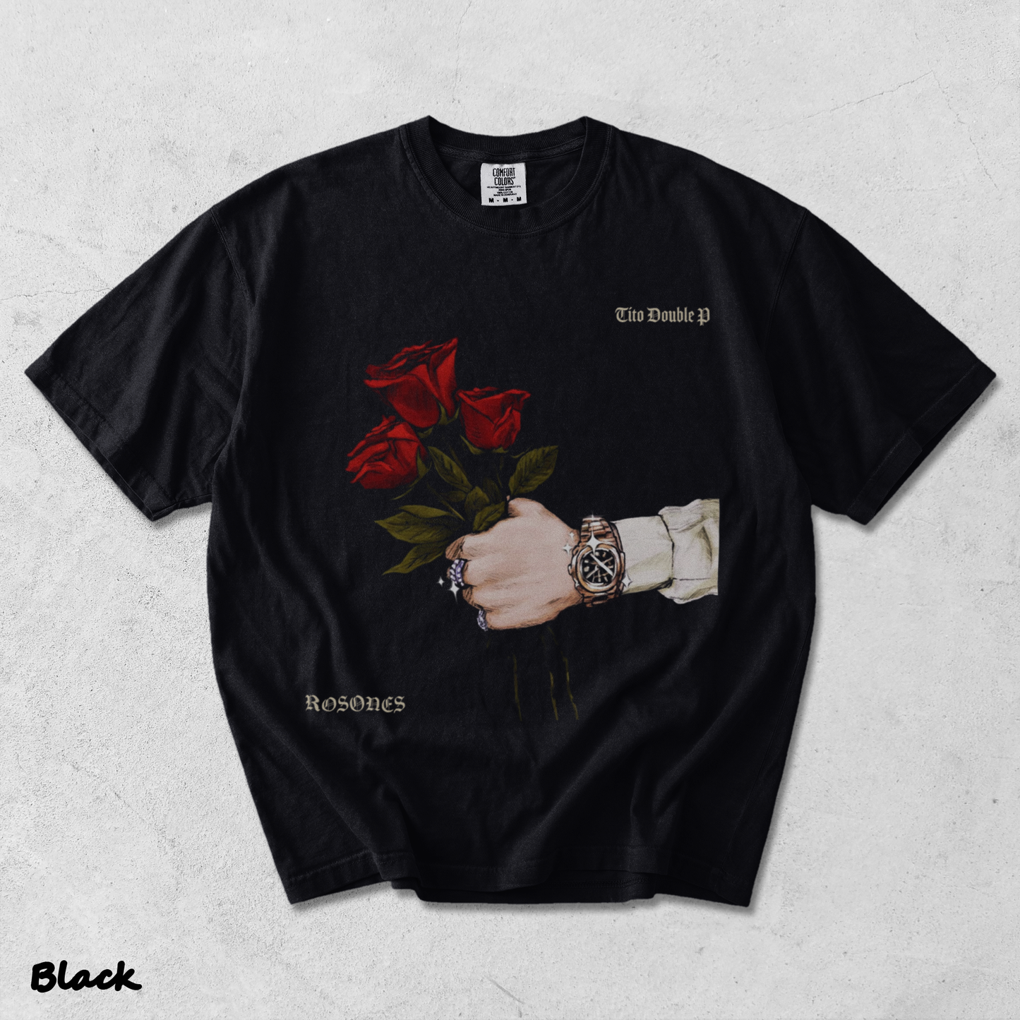 Tito Double P Rosones - Black mockup