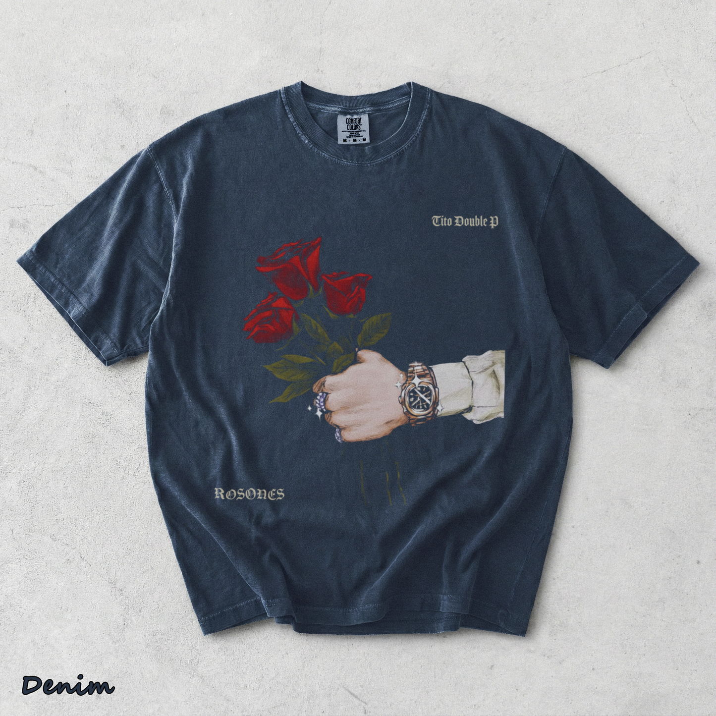 Tito Double P Rosones - Denim mockup