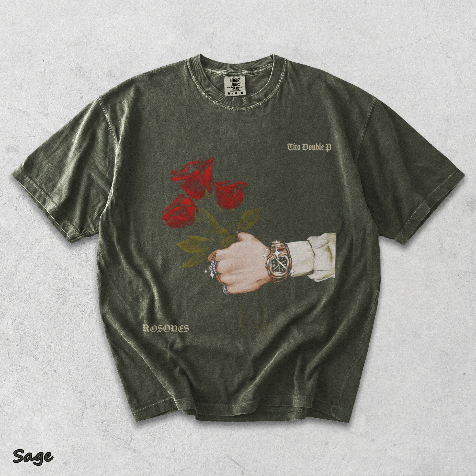Tito Double P Rosones - Sage mockup