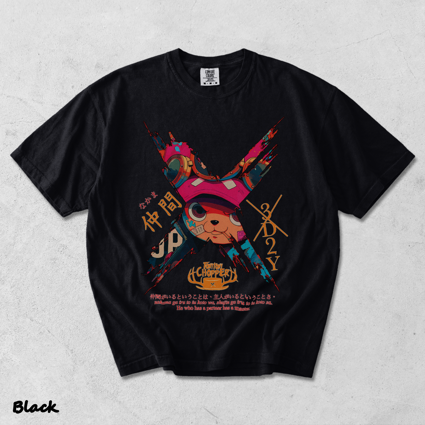 Tony Chopper 2 - Black mockup