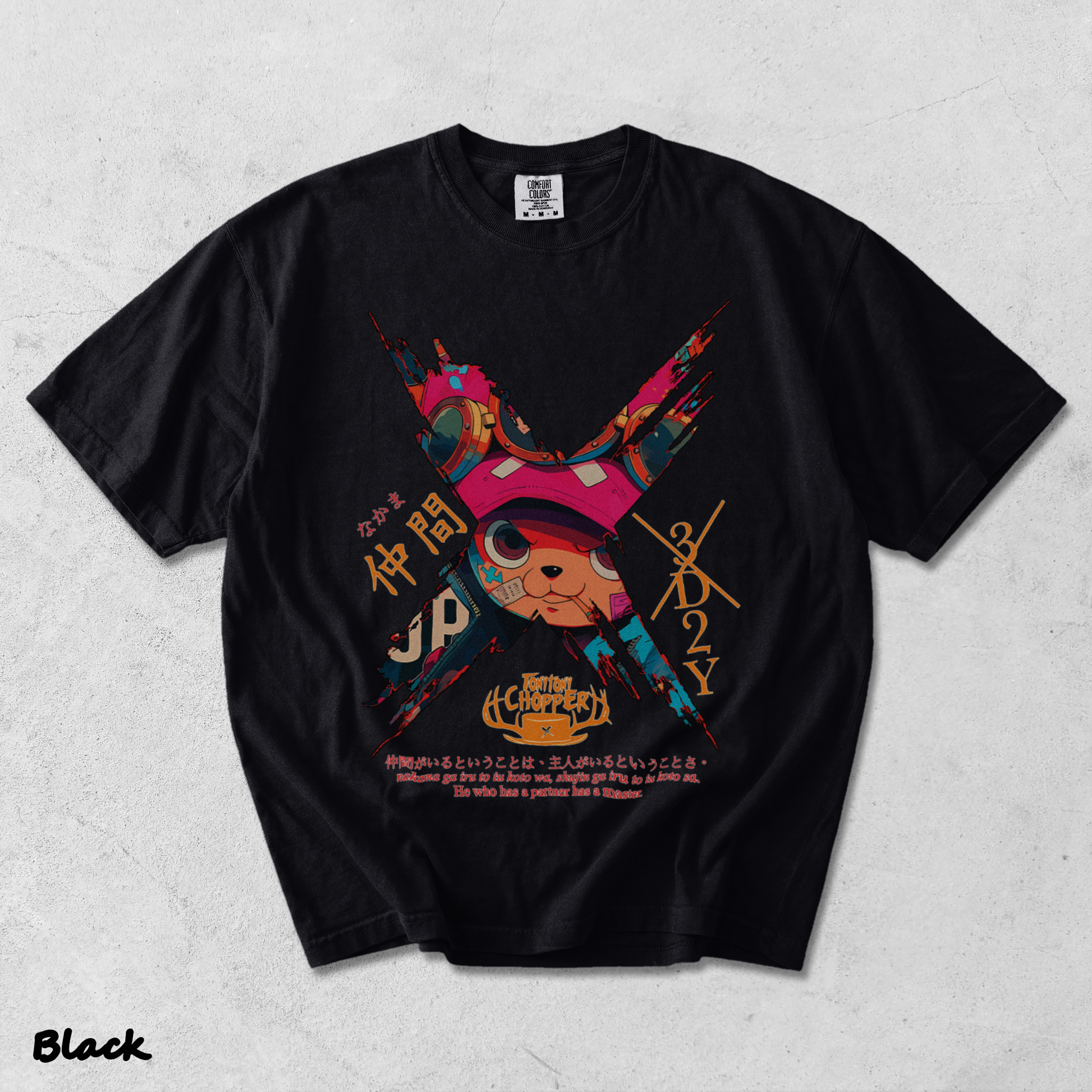 Tony Chopper 2 - Black mockup