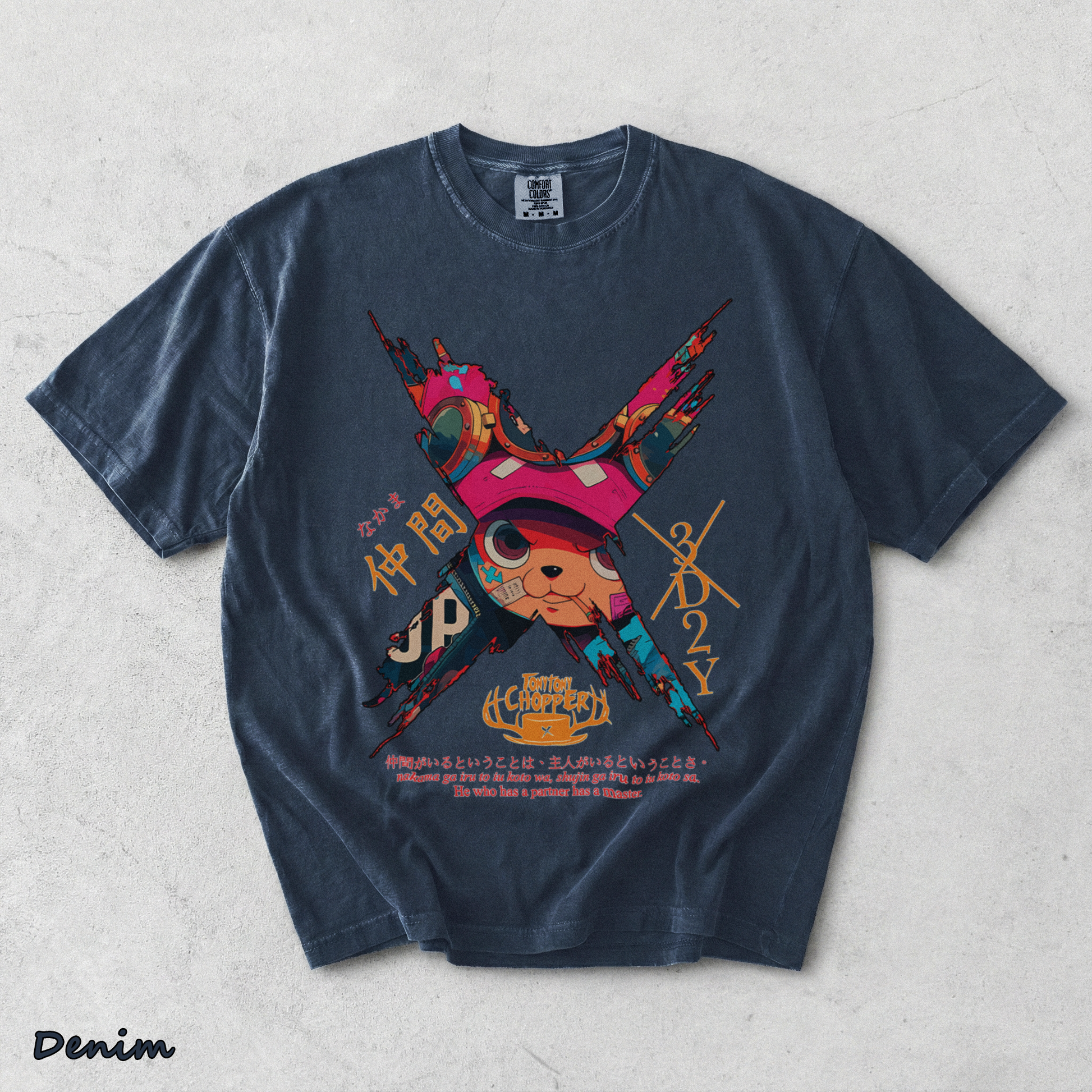 Tony Chopper 2 - Denim mockup