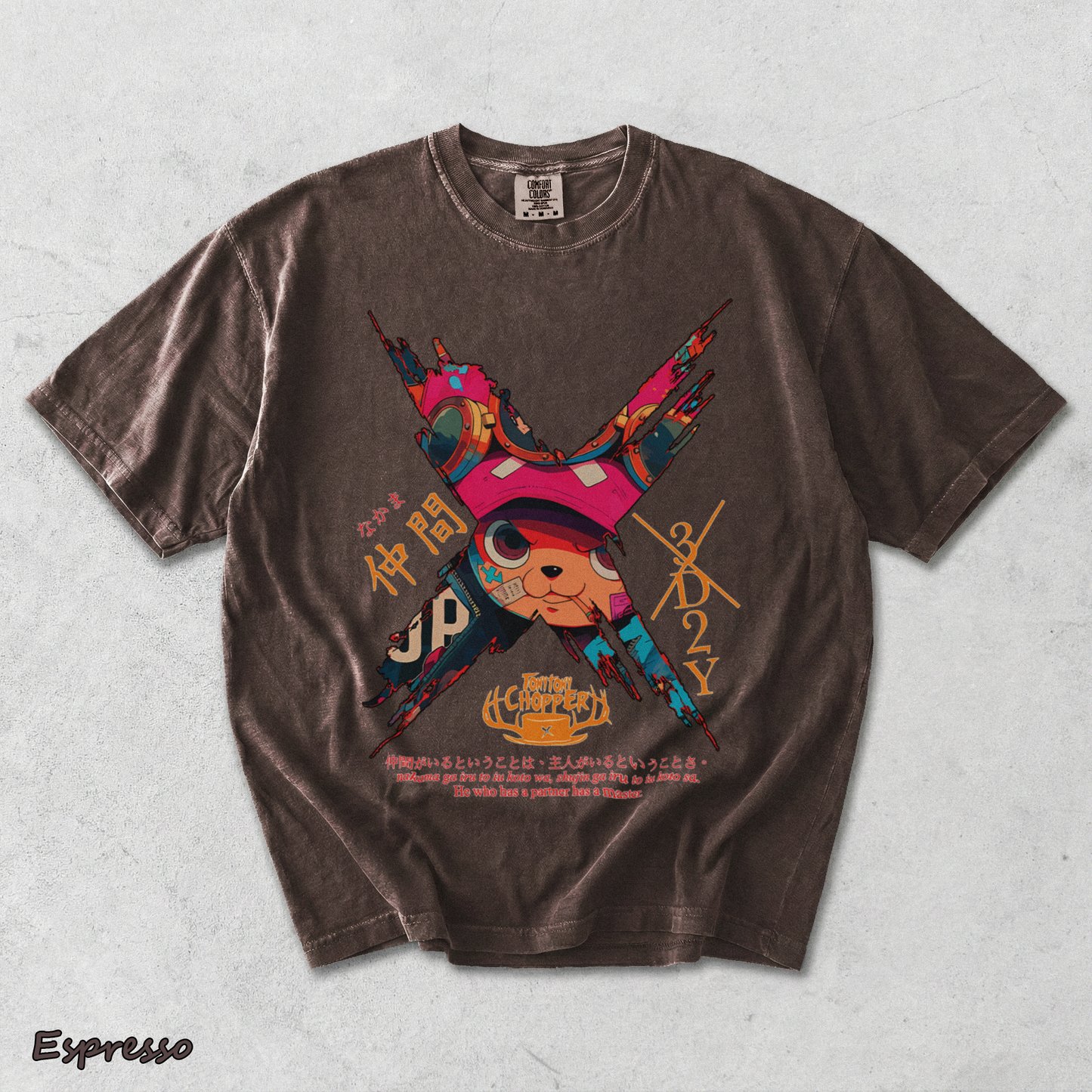 Tony Chopper 2 - Espresso mockup