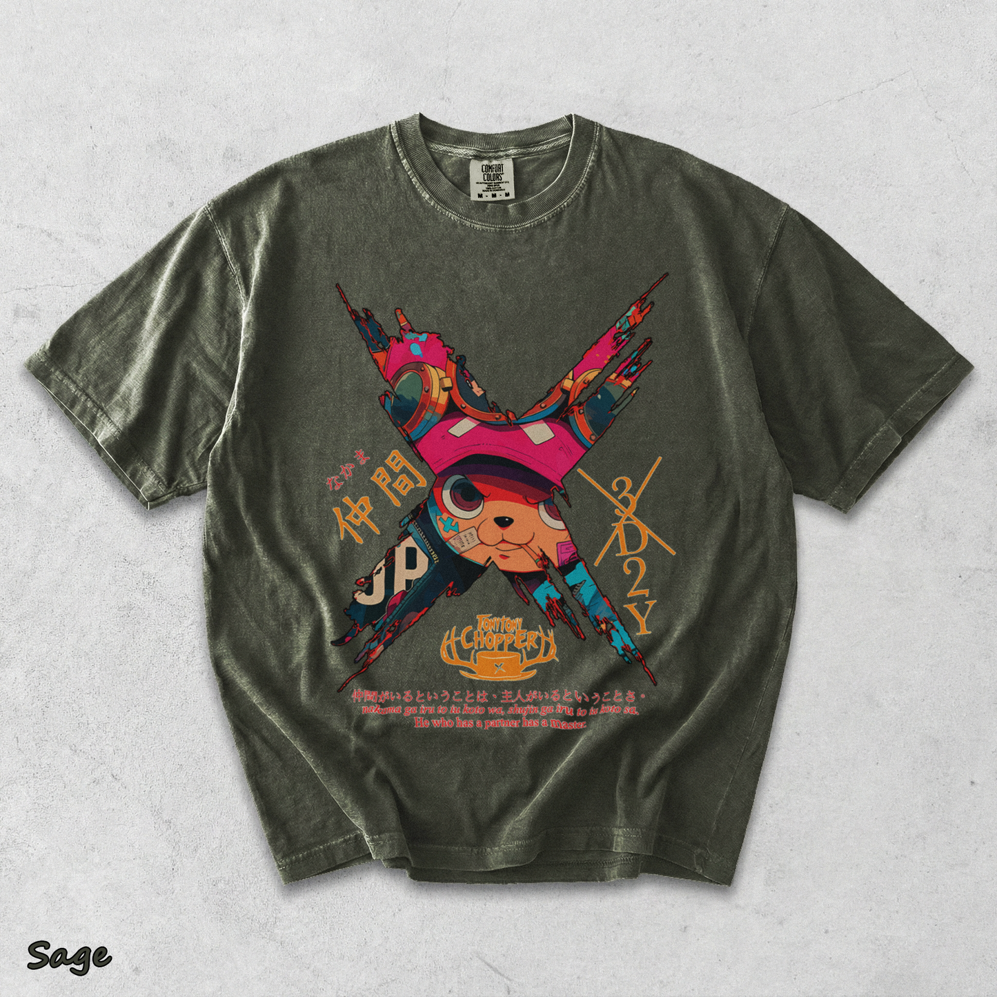 Tony Chopper 2 - Sage mockup