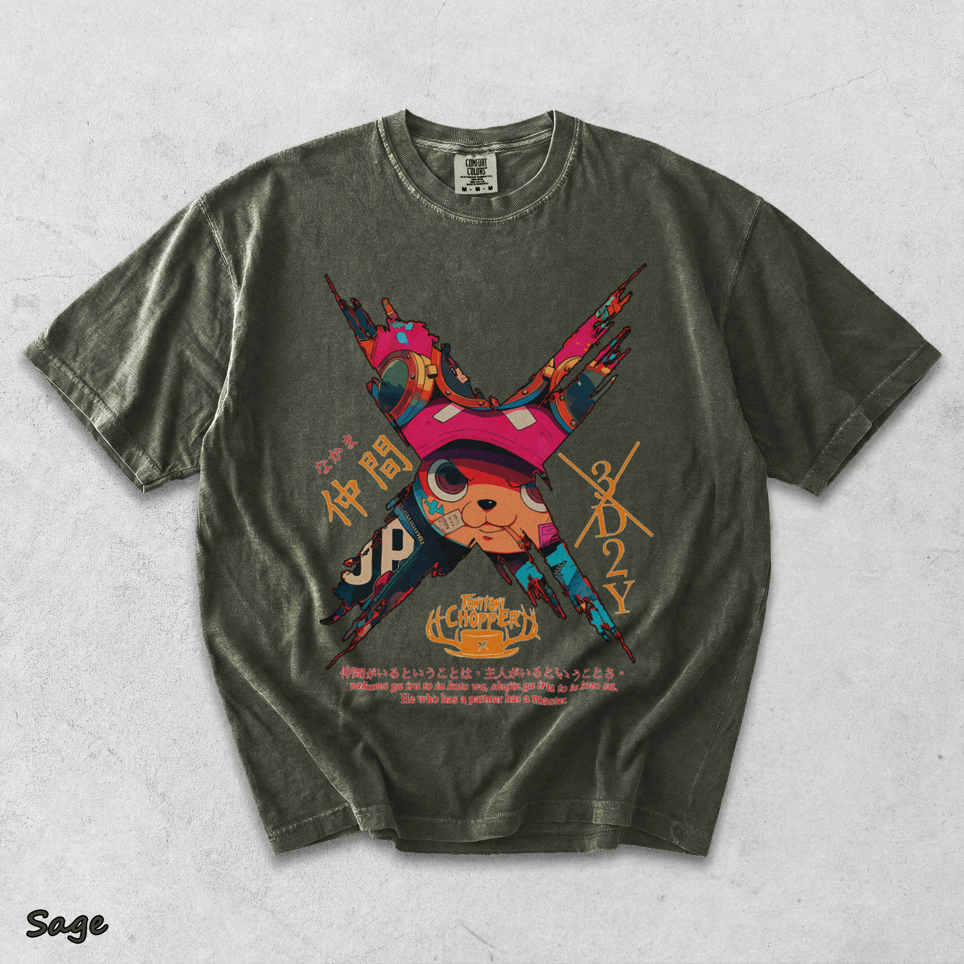 Tony Chopper 2 - Sage mockup