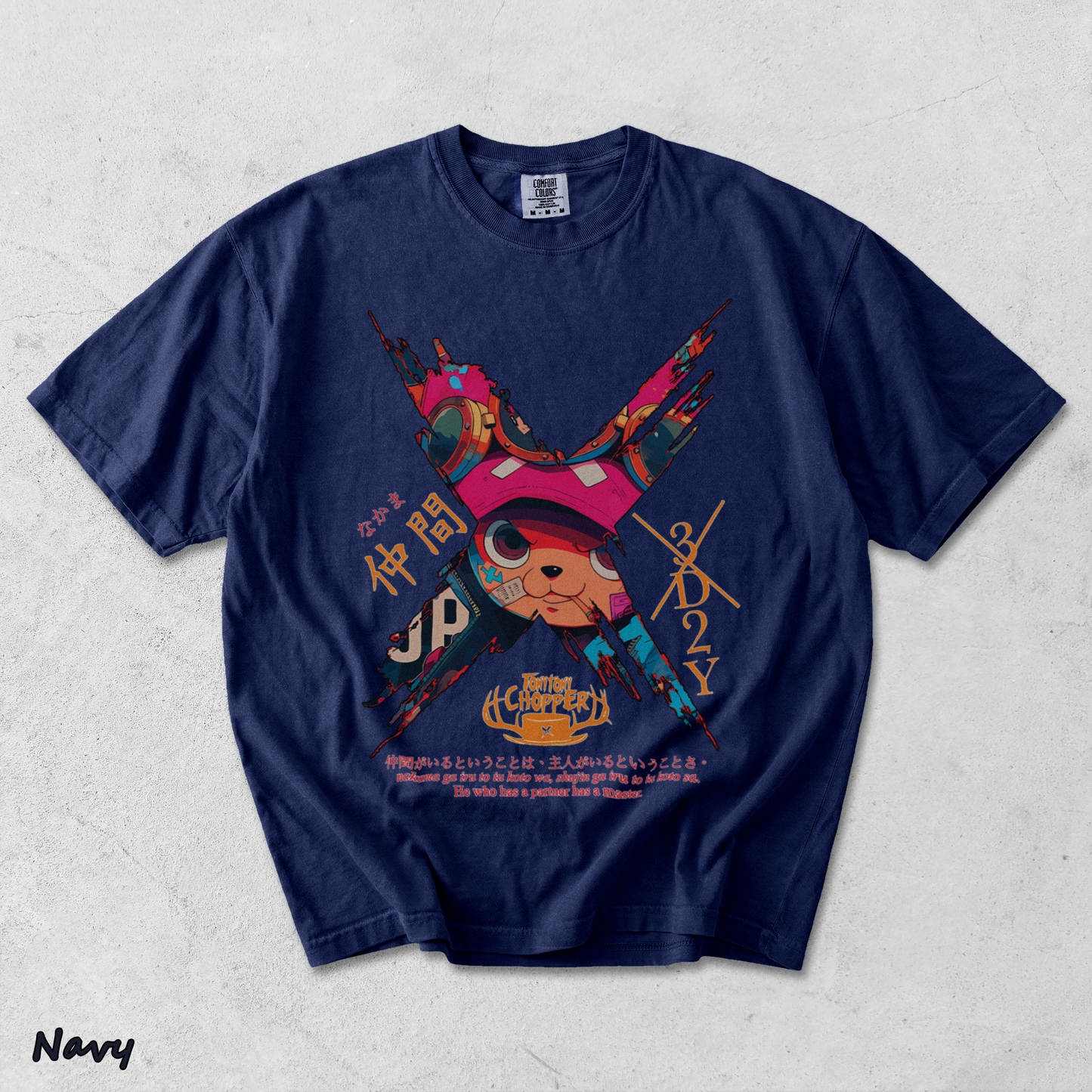 Tony Chopper 2 - True Navy mockup