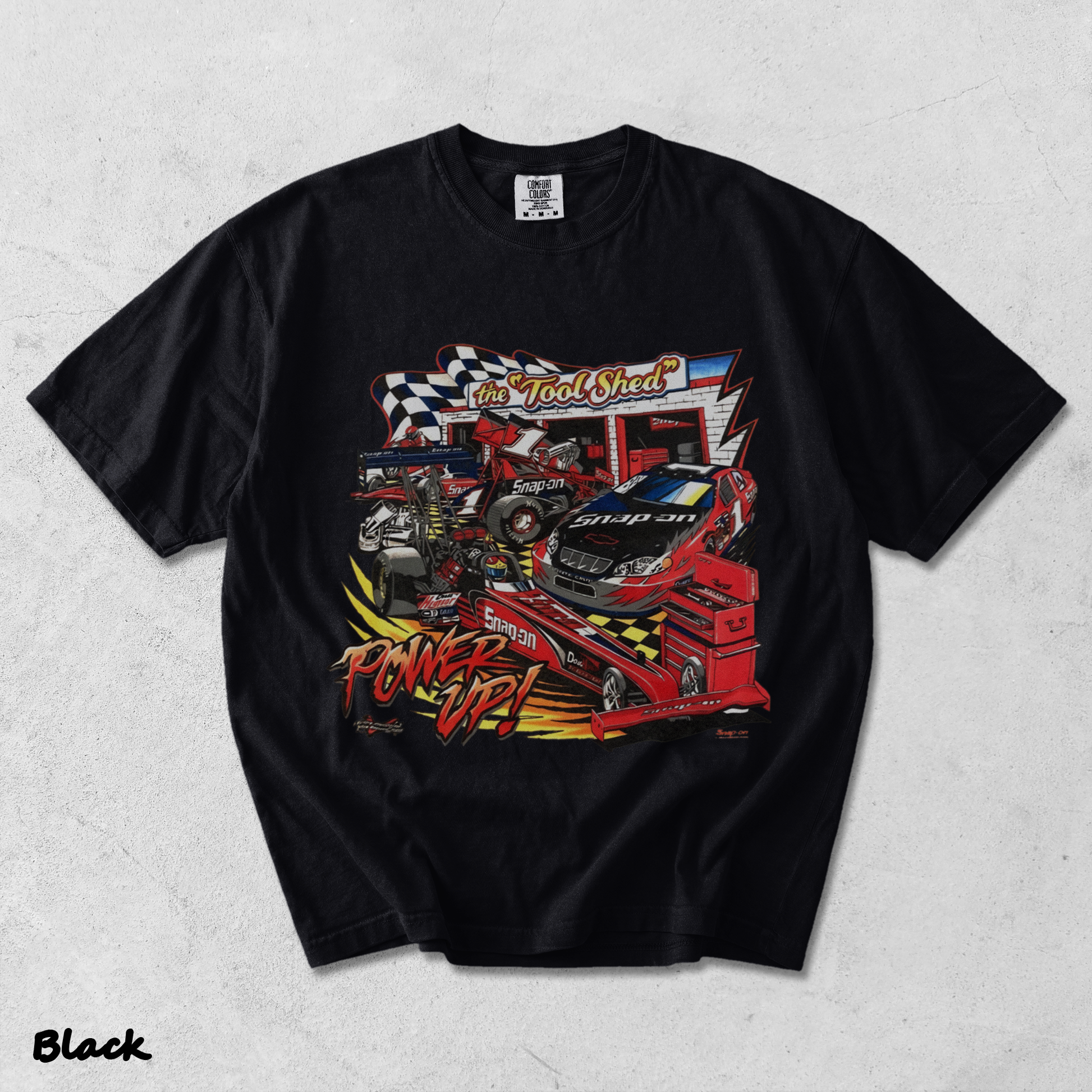 Tools Racing Power Up - Black mockup