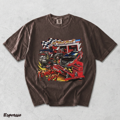 Tools Racing Power Up - Espresso mockup