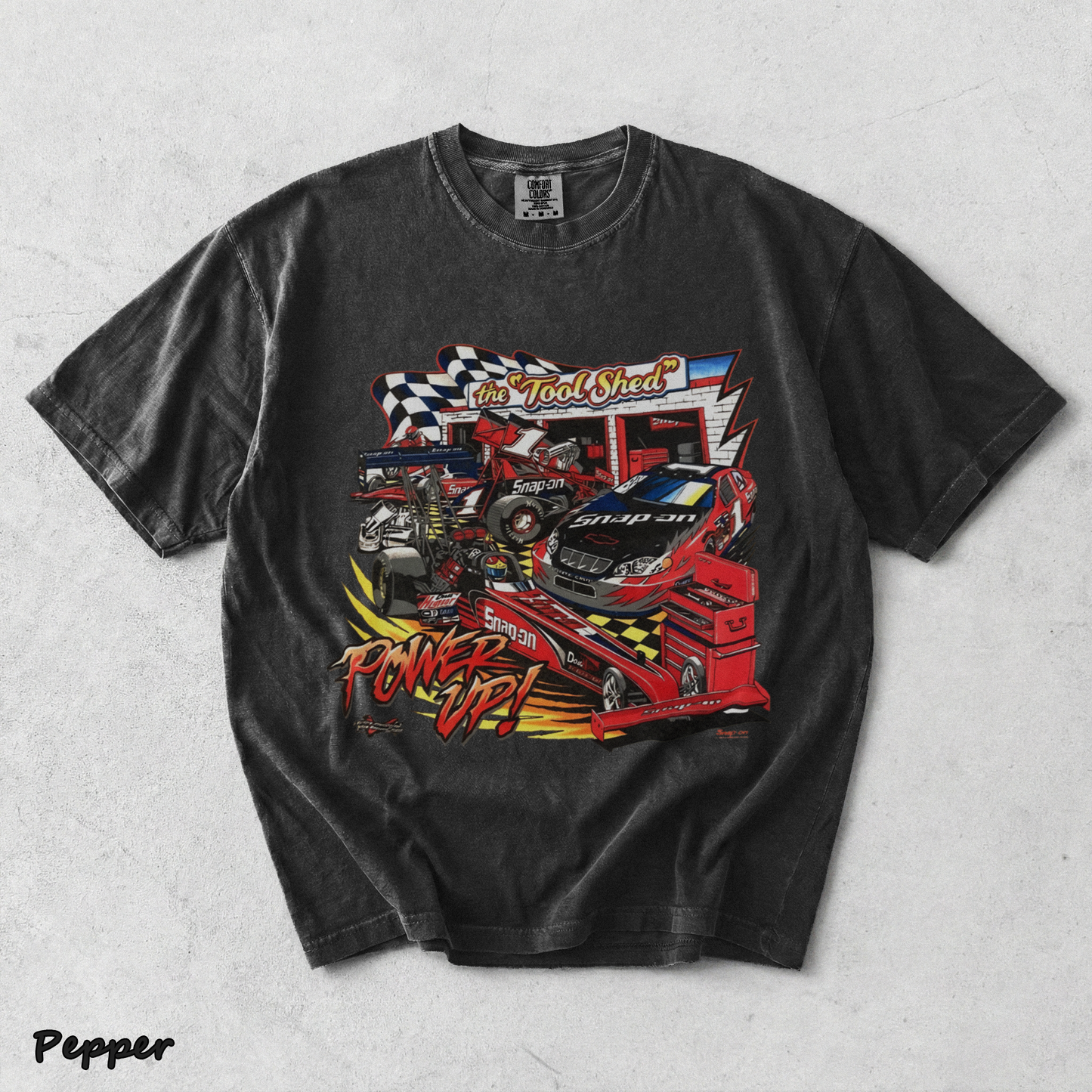Tools Racing Power Up - Pepper mockup