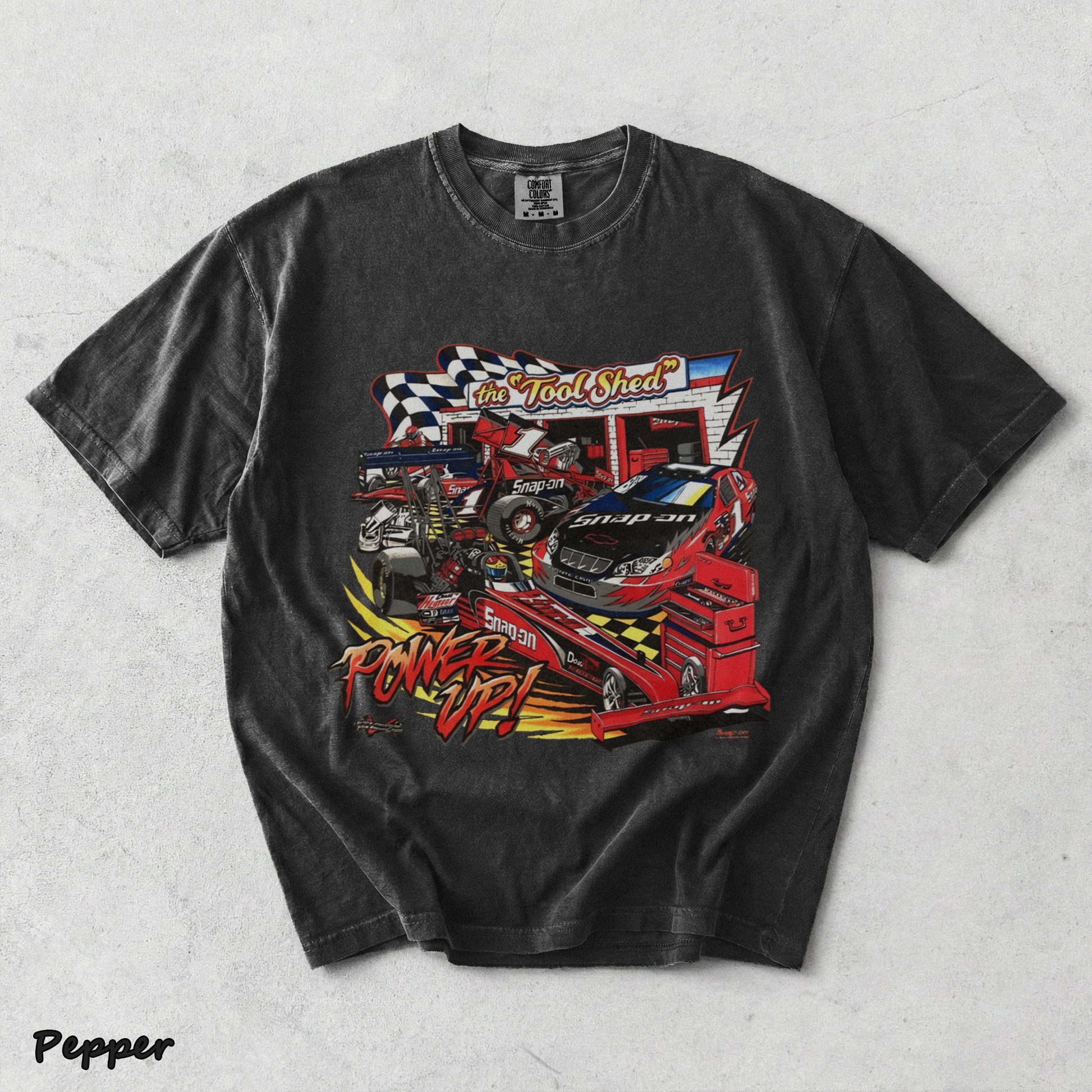 Tools Racing Power Up - Pepper mockup