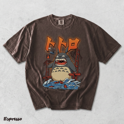 Totoro Kaiju Anime - Espresso mockup