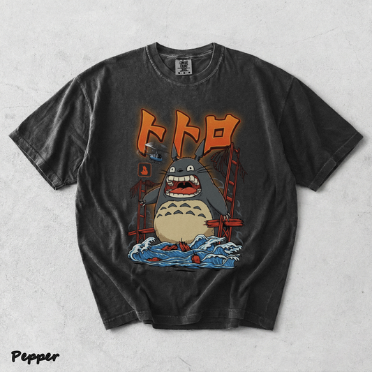 Totoro Kaiju Anime - Pepper mockup