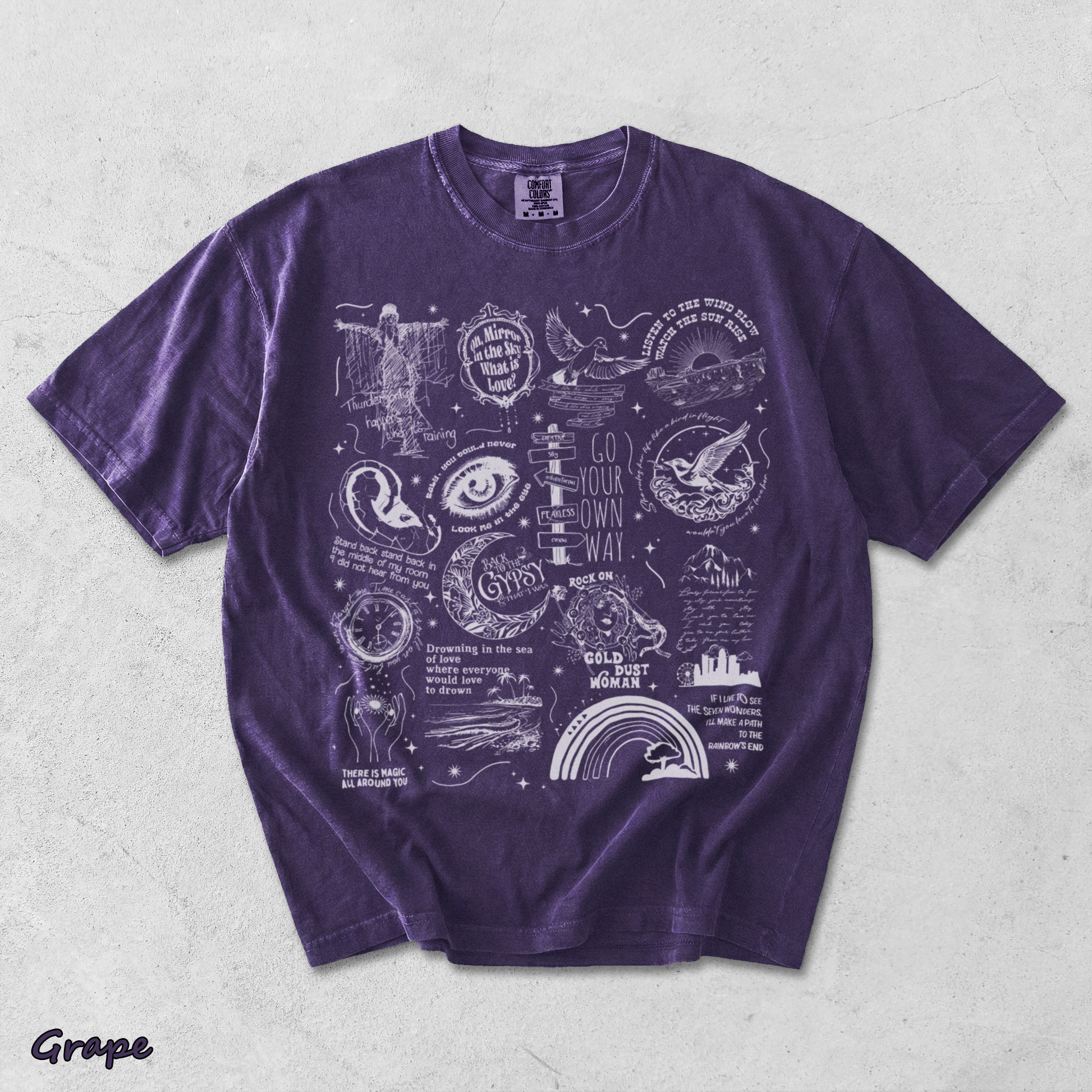 Tracklist Stevie Nicks S - Grape mockup