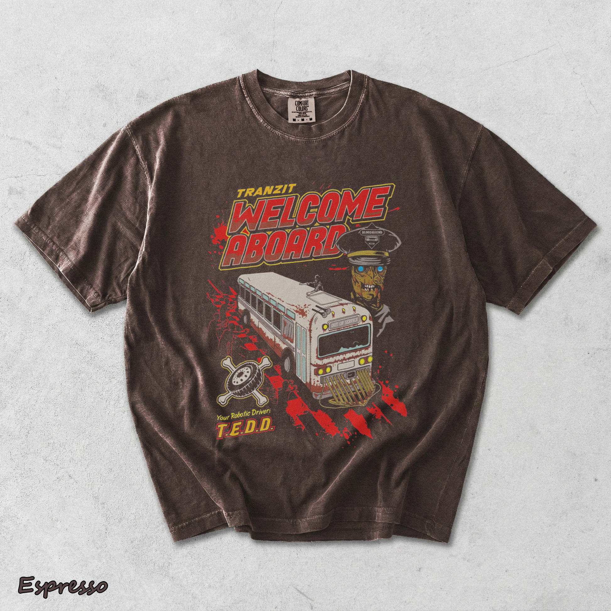 Tranzit BO2 Game Oversize - Espresso mockup