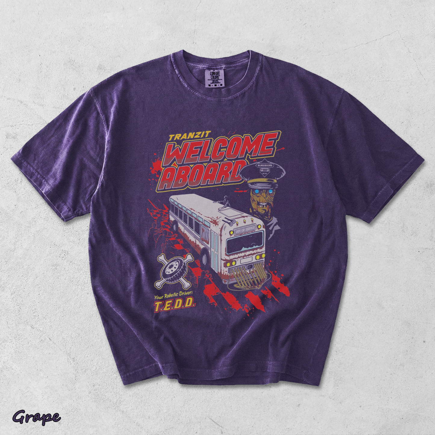 Tranzit BO2 Game Oversize - Grape mockup