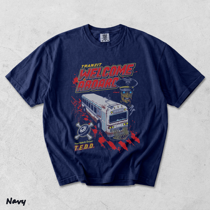 Tranzit BO2 Game Oversize - True Navy mockup