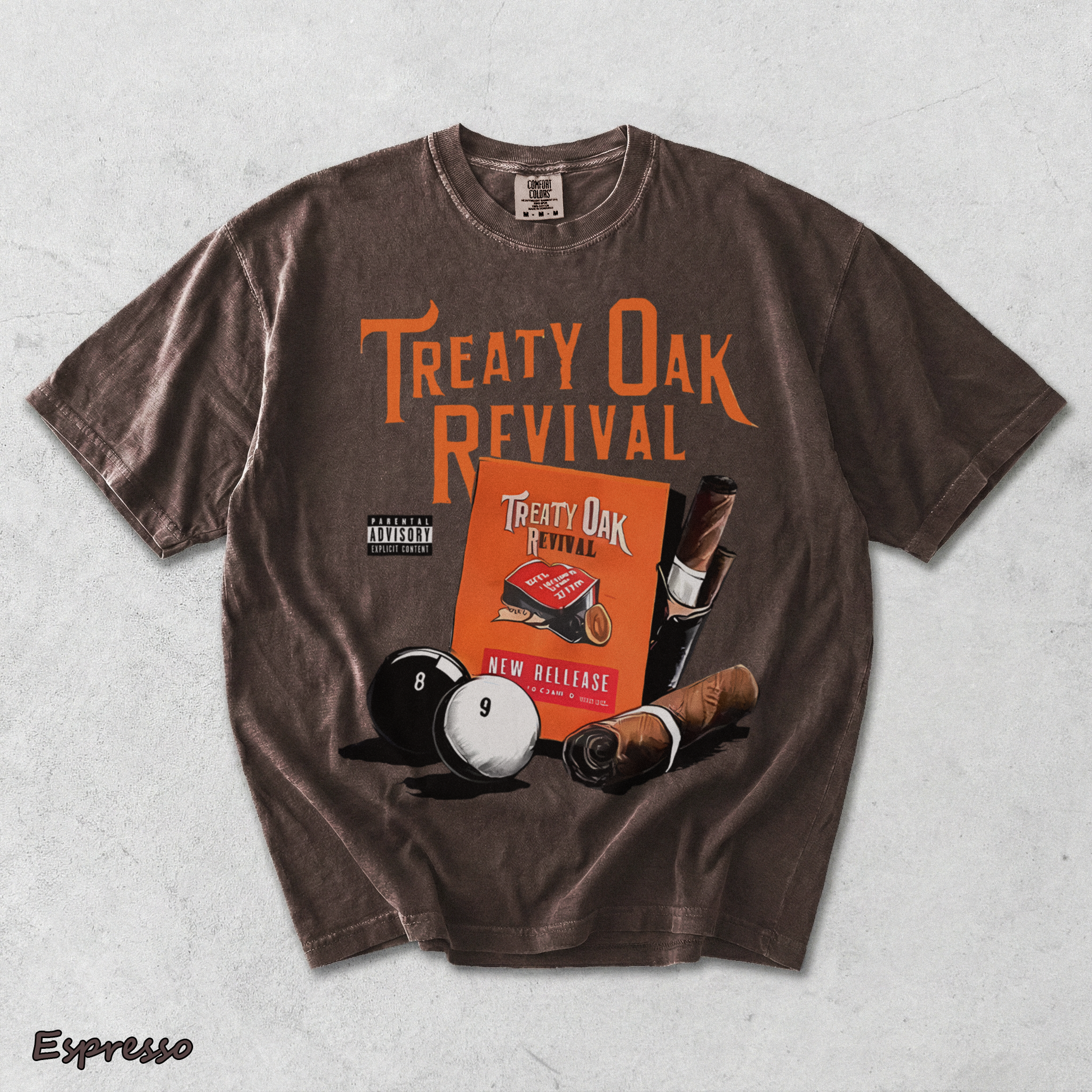 treaty oak revival - Espresso mockup