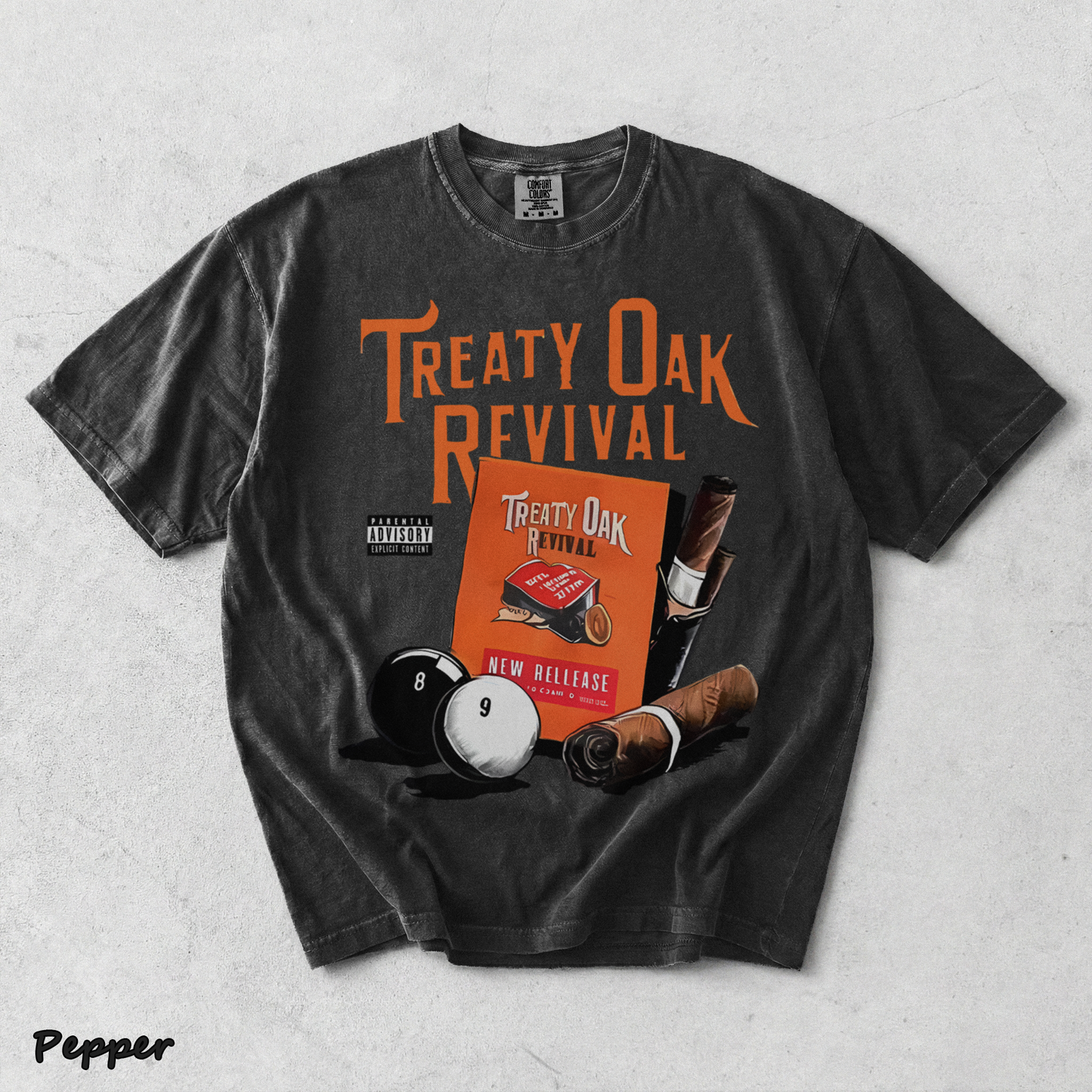 treaty oak revival - Pepper mockup