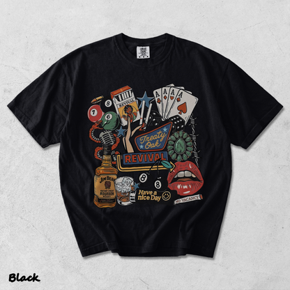 Treaty Oak Revival Western shirt - Black mockup
