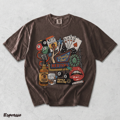 Treaty Oak Revival Western shirt - Espresso mockup