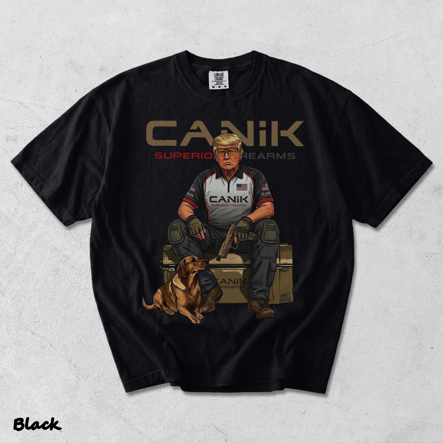 Trump Canik Legend Shooter - Black mockup