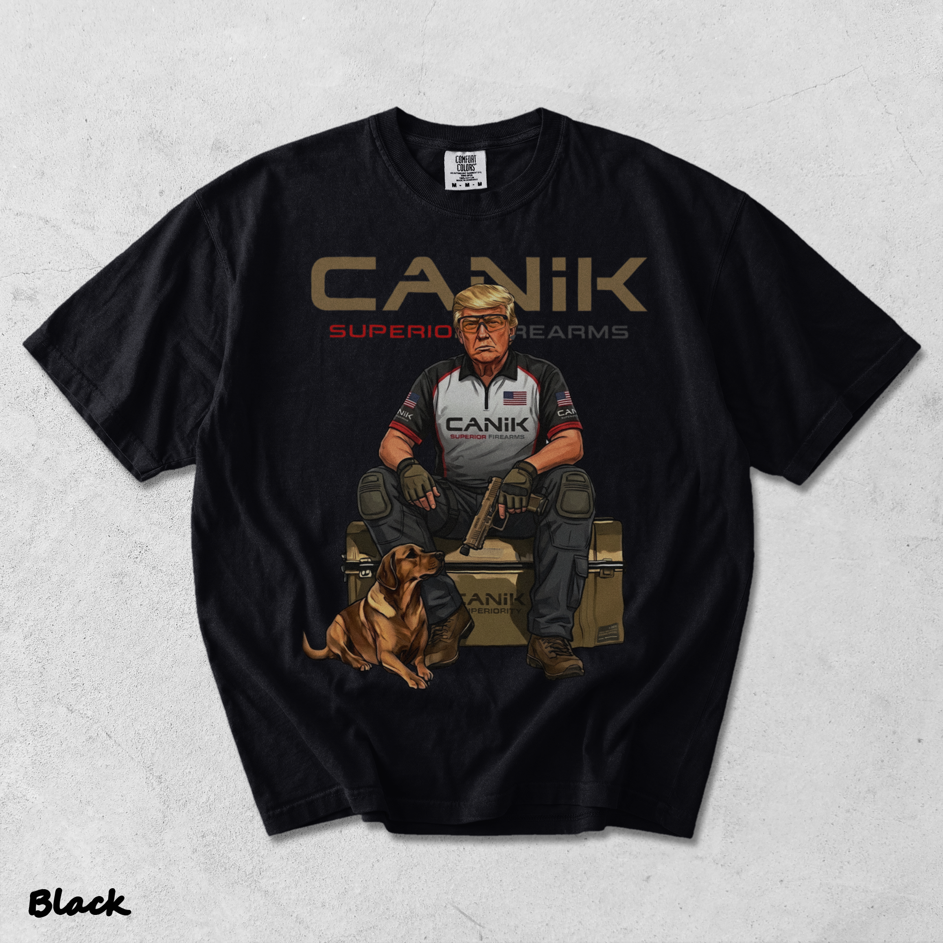 Trump Canik Legend Shooter - Black mockup