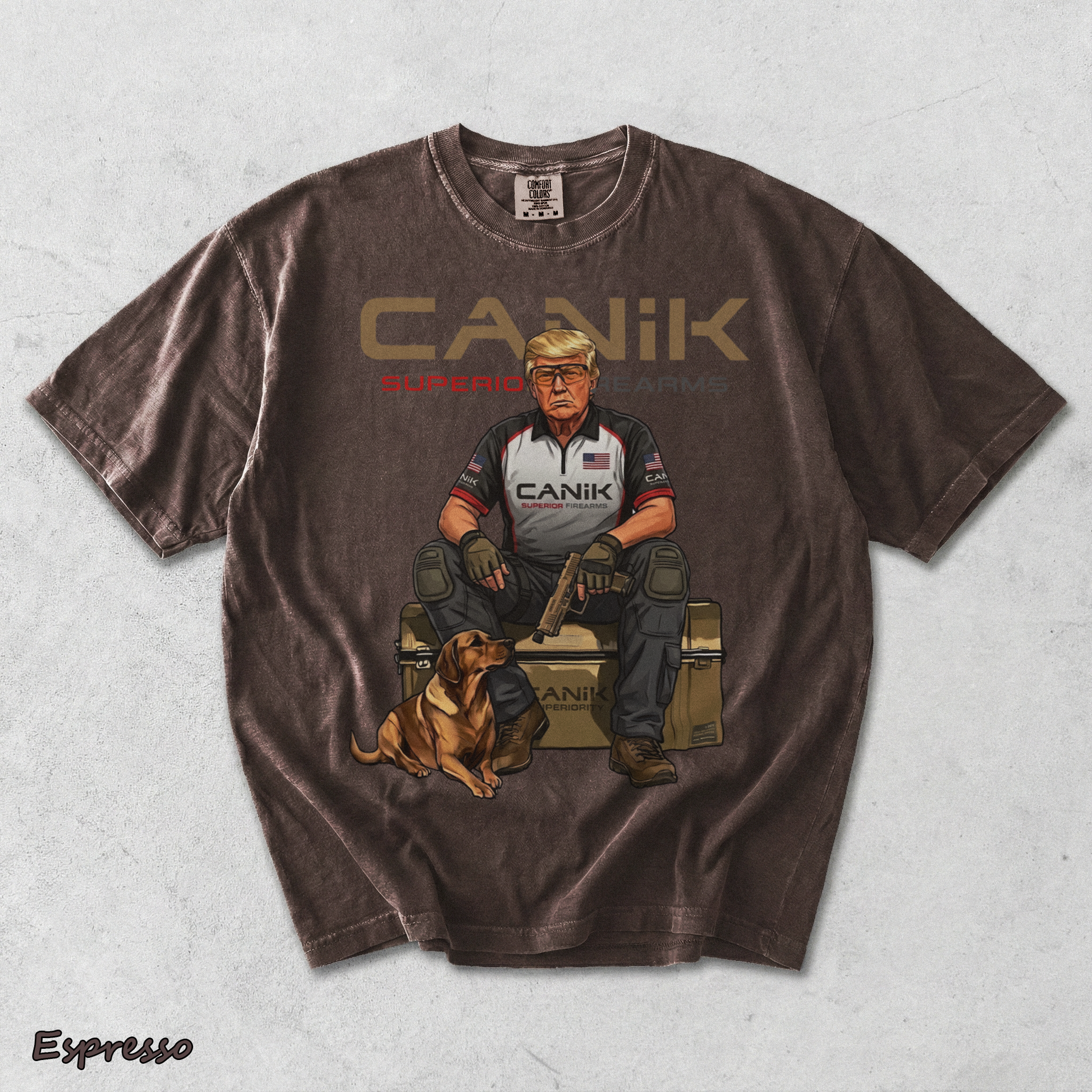 Trump Canik Legend Shooter - Espresso mockup