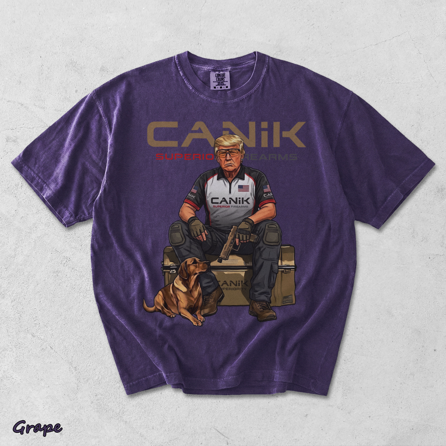 Trump Canik Legend Shooter - Grape mockup