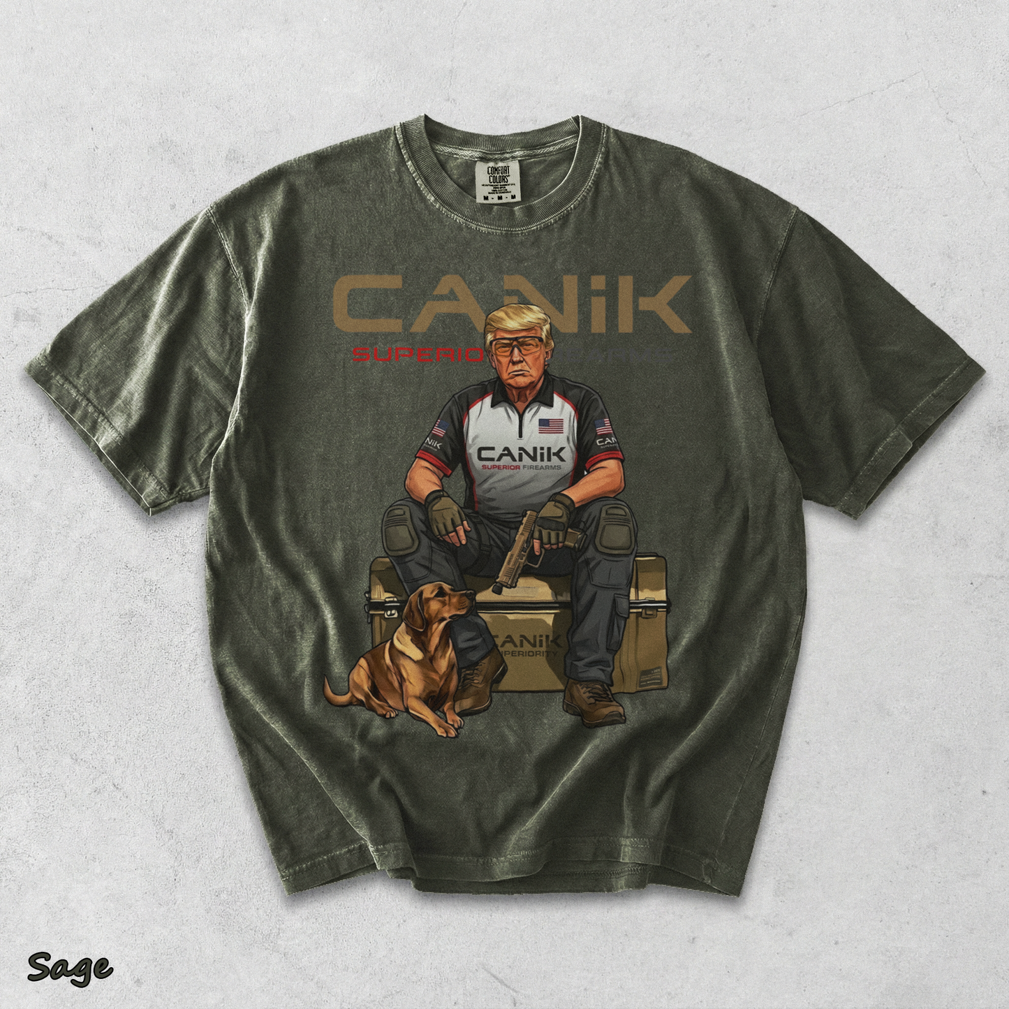 Trump Canik Legend Shooter - Sage mockup