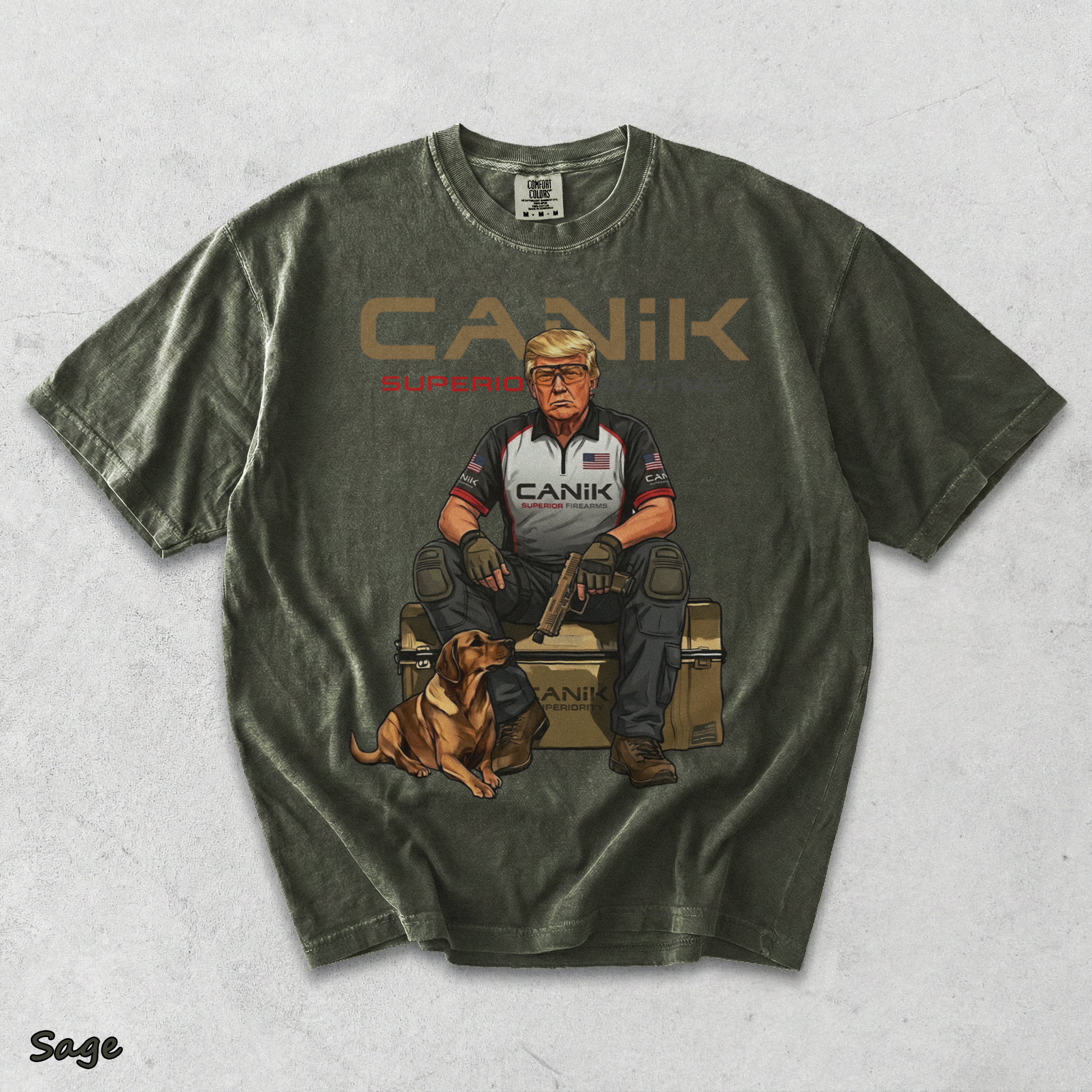 Trump Canik Legend Shooter - Sage mockup