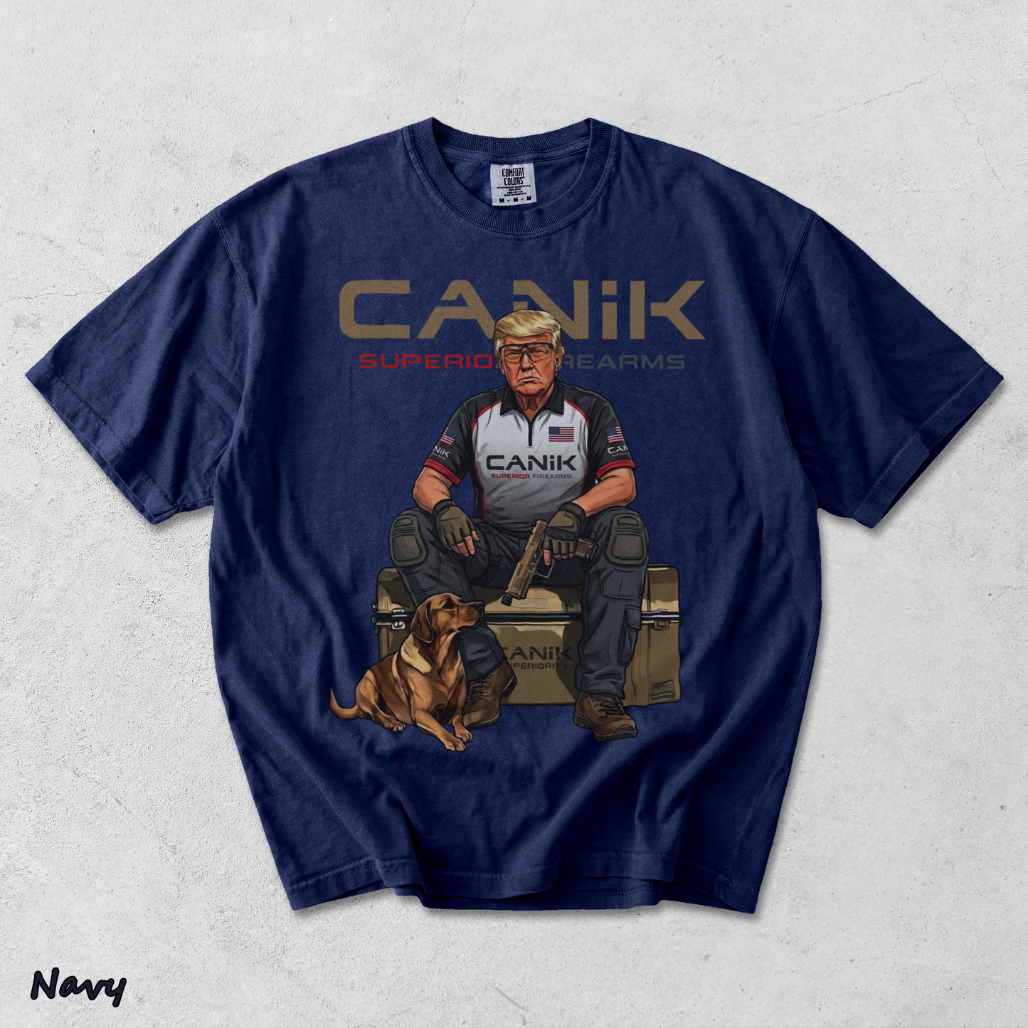 Trump Canik Legend Shooter - True Navy mockup