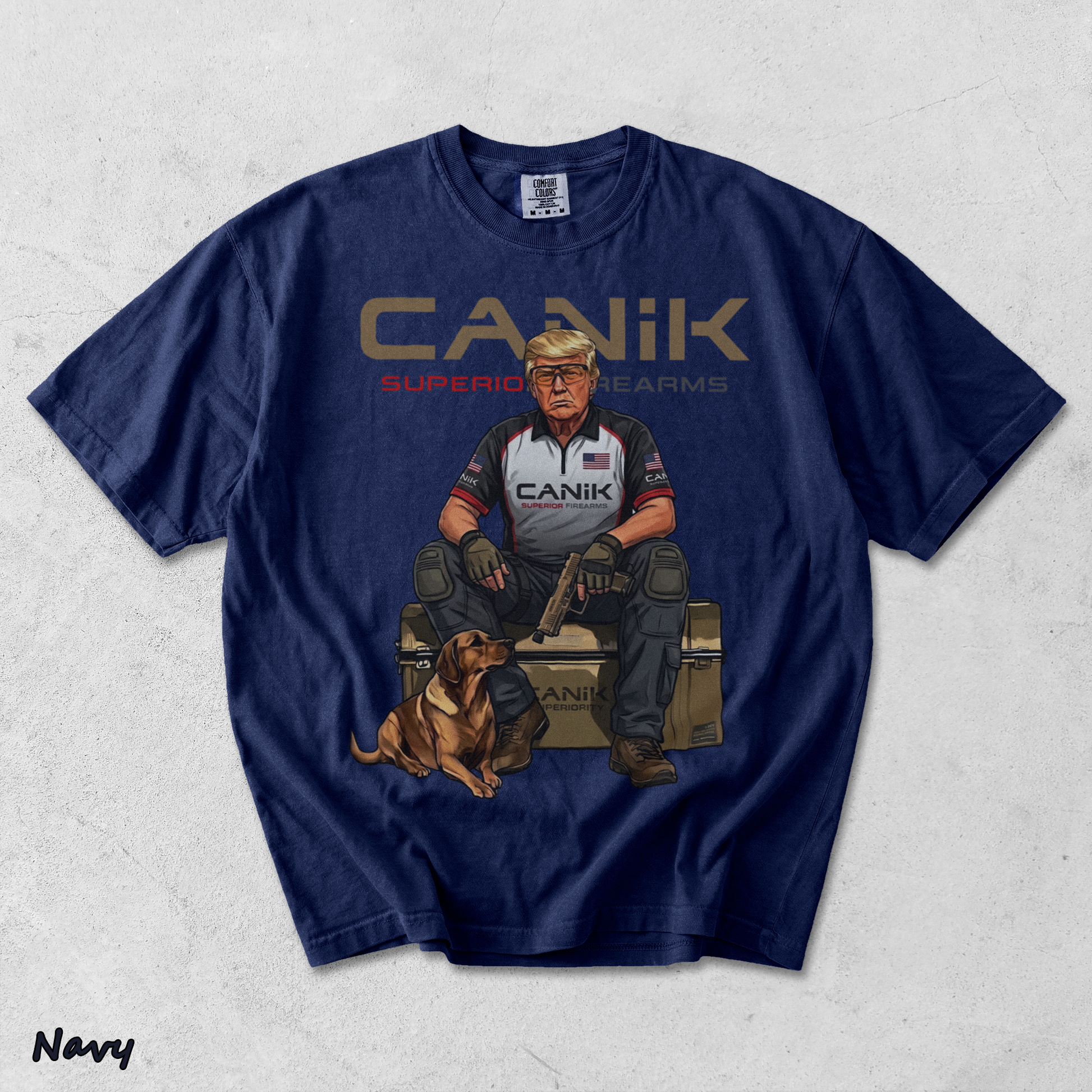Trump Canik Legend Shooter - True Navy mockup