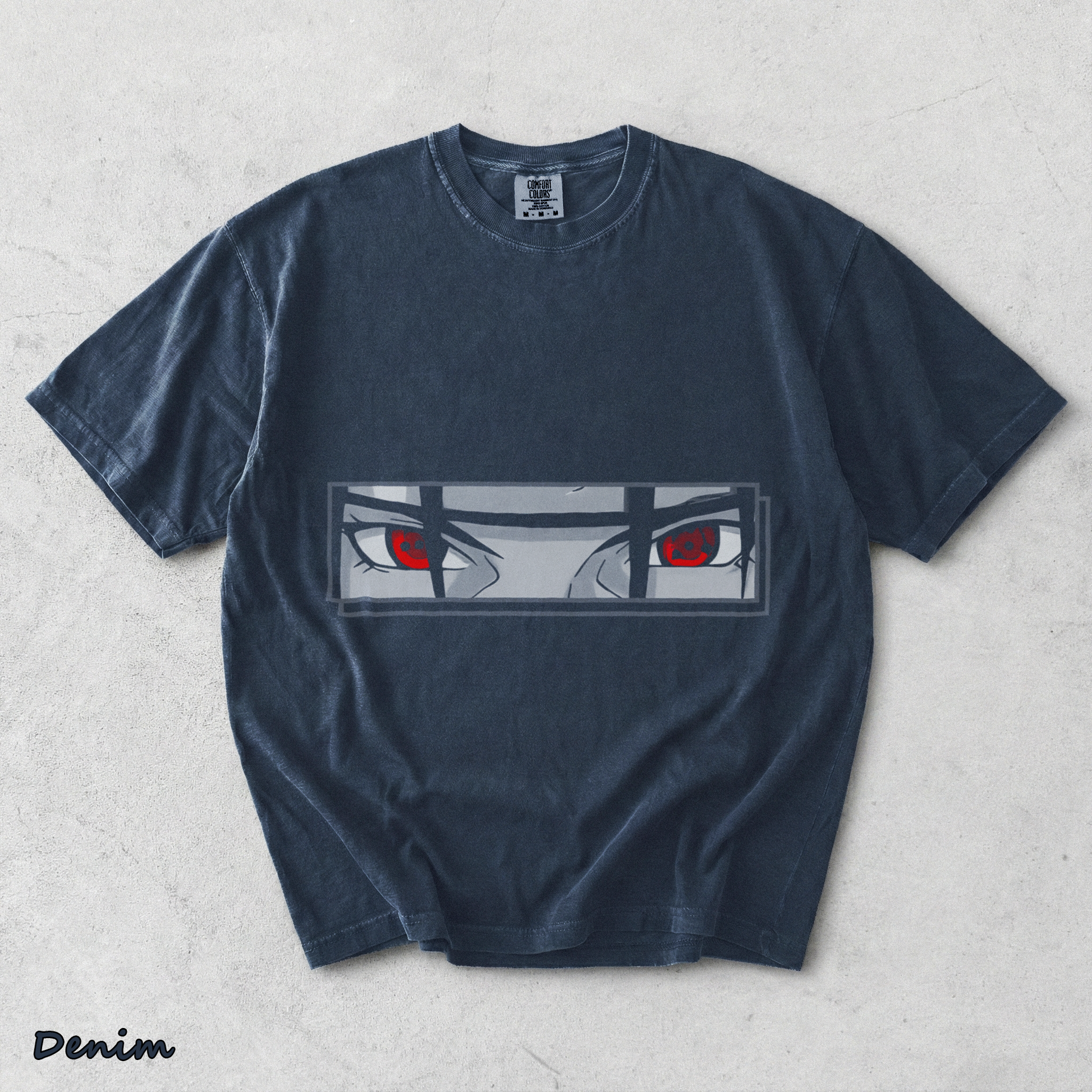 Uchiha Itachi The Betrayer 2 - Denim mockup
