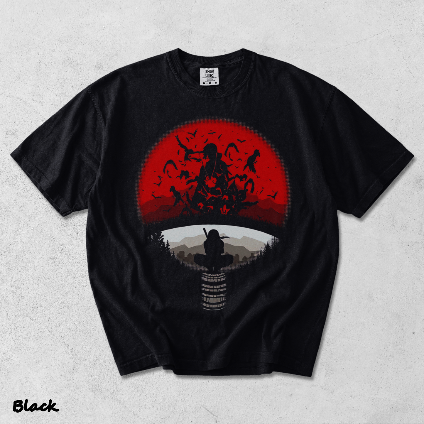 Uchiha Itachi The Betrayer - Black mockup