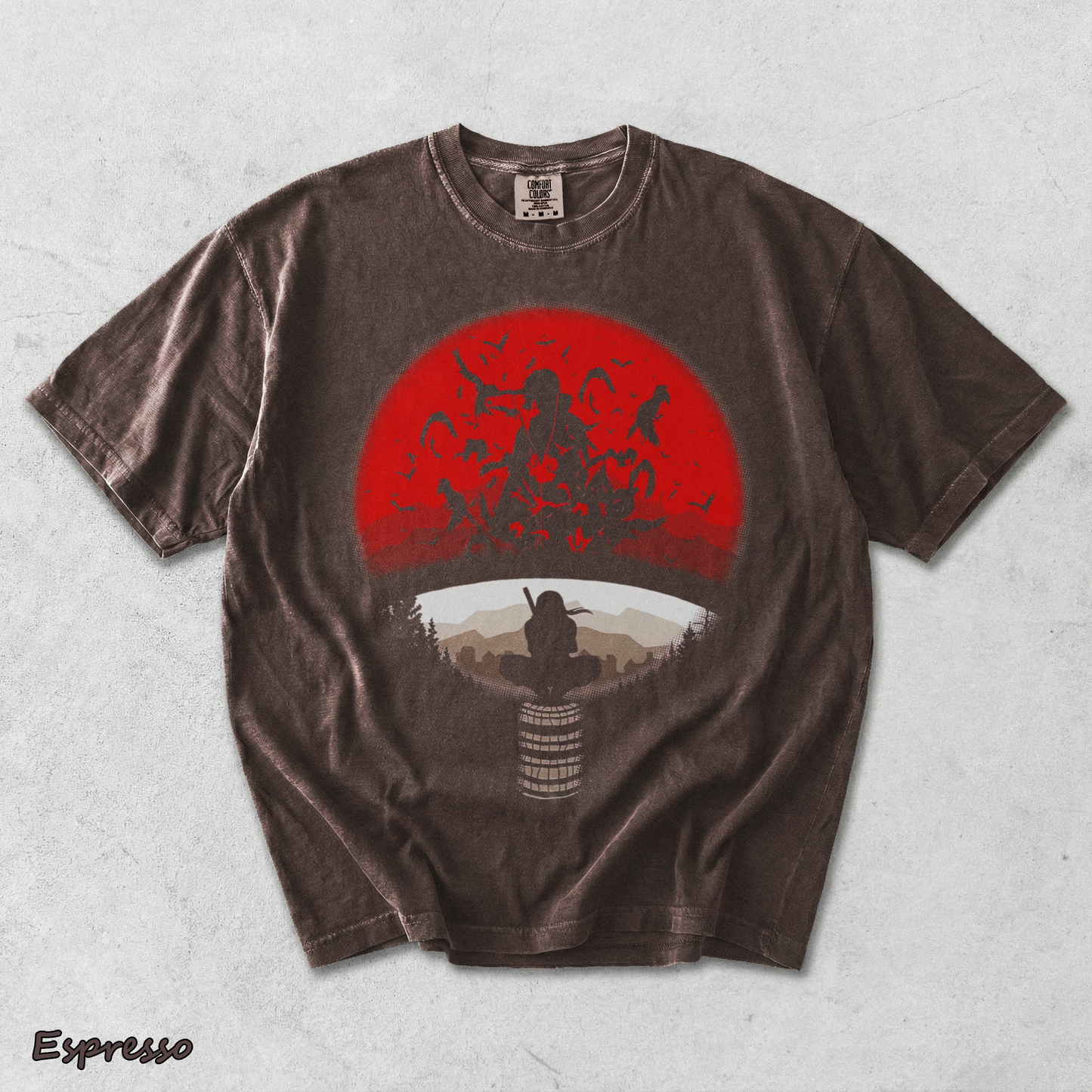 Uchiha Itachi The Betrayer - Espresso mockup