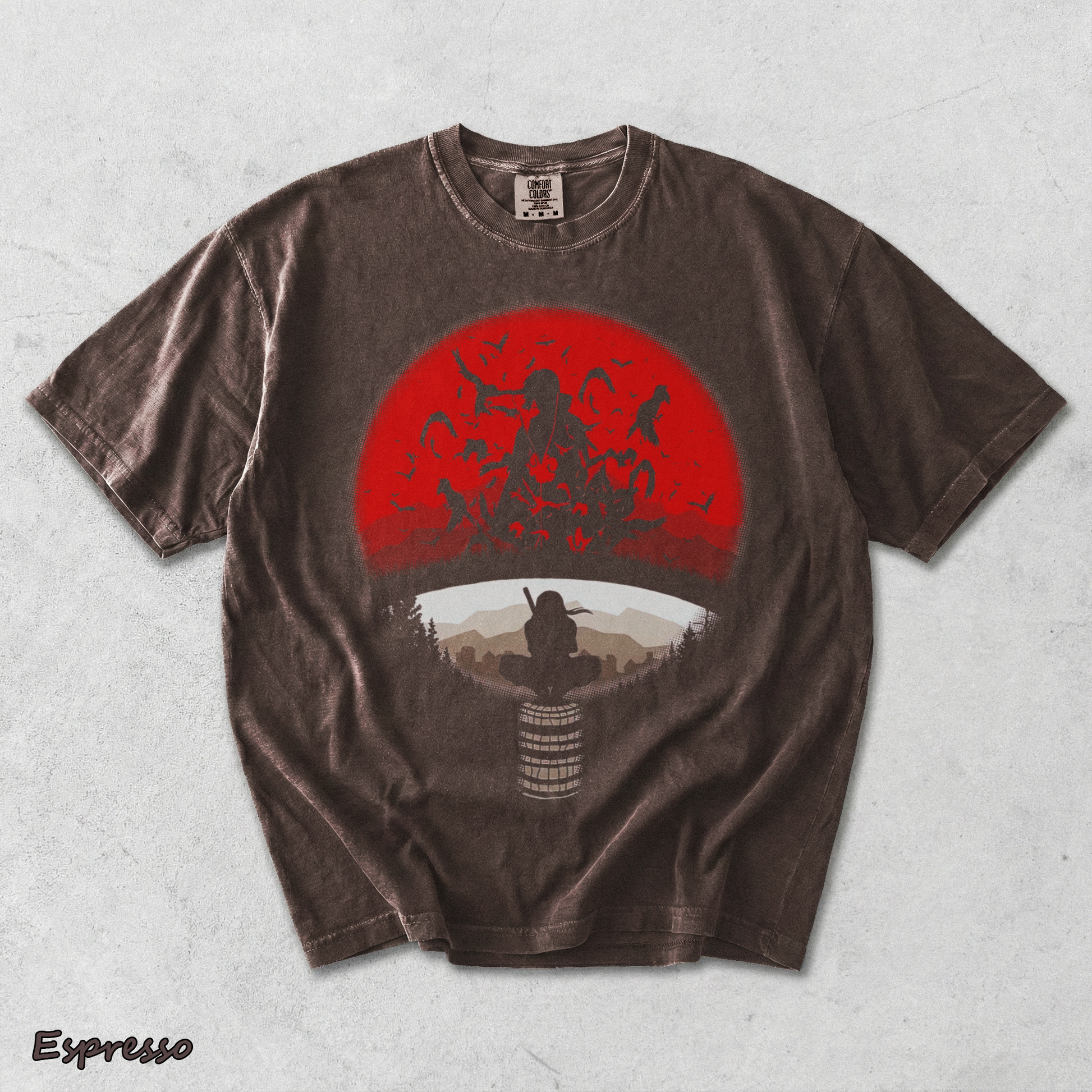 Uchiha Itachi The Betrayer - Espresso mockup