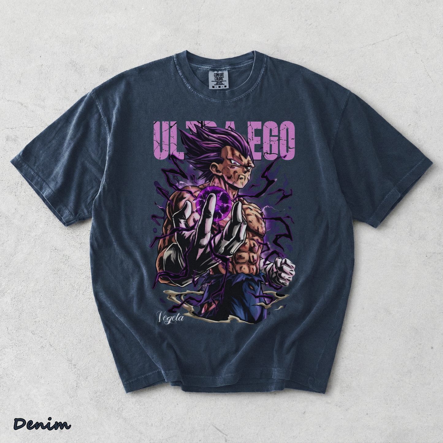 Ultra Ego Saiyan - Denim mockup