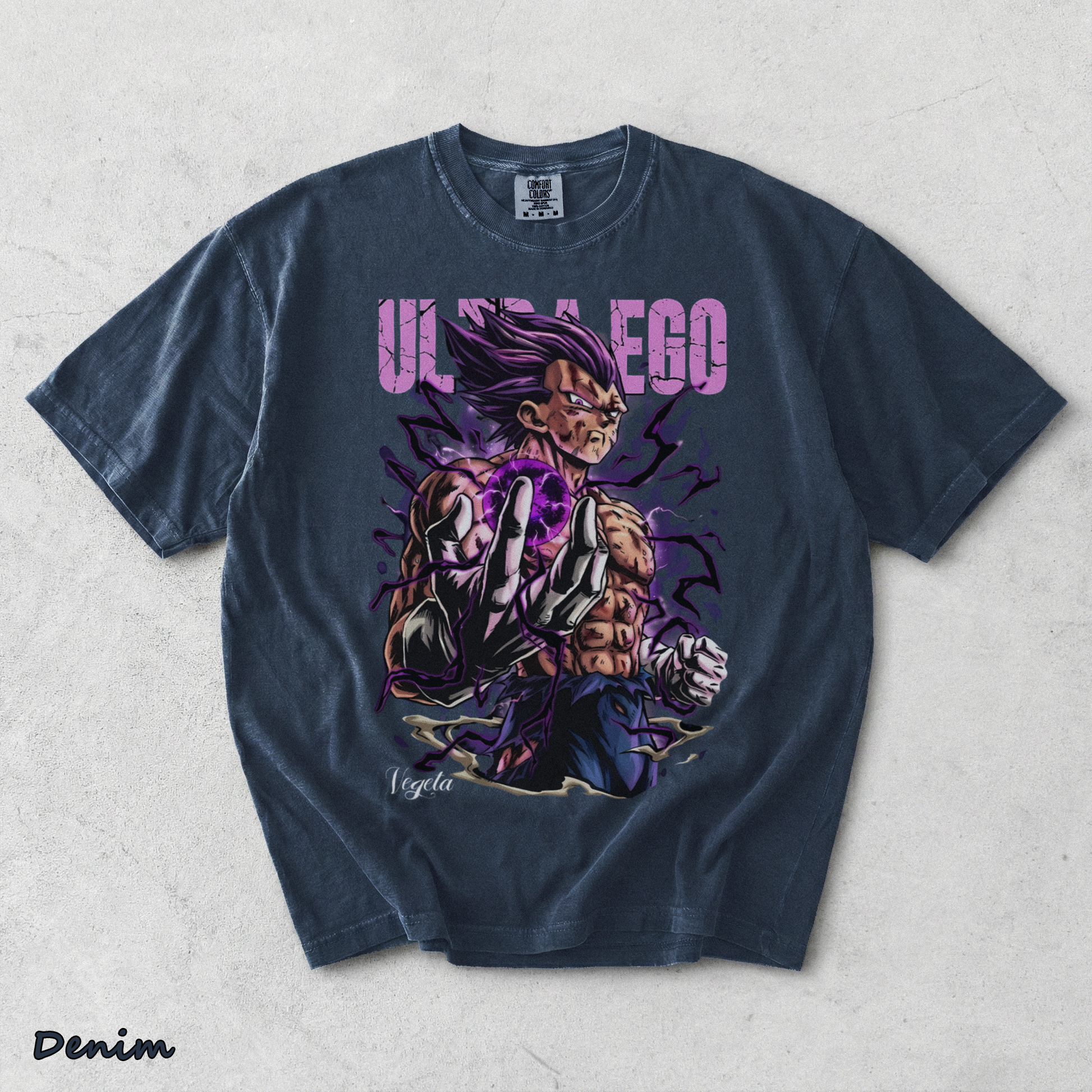 Ultra Ego Saiyan - Denim mockup