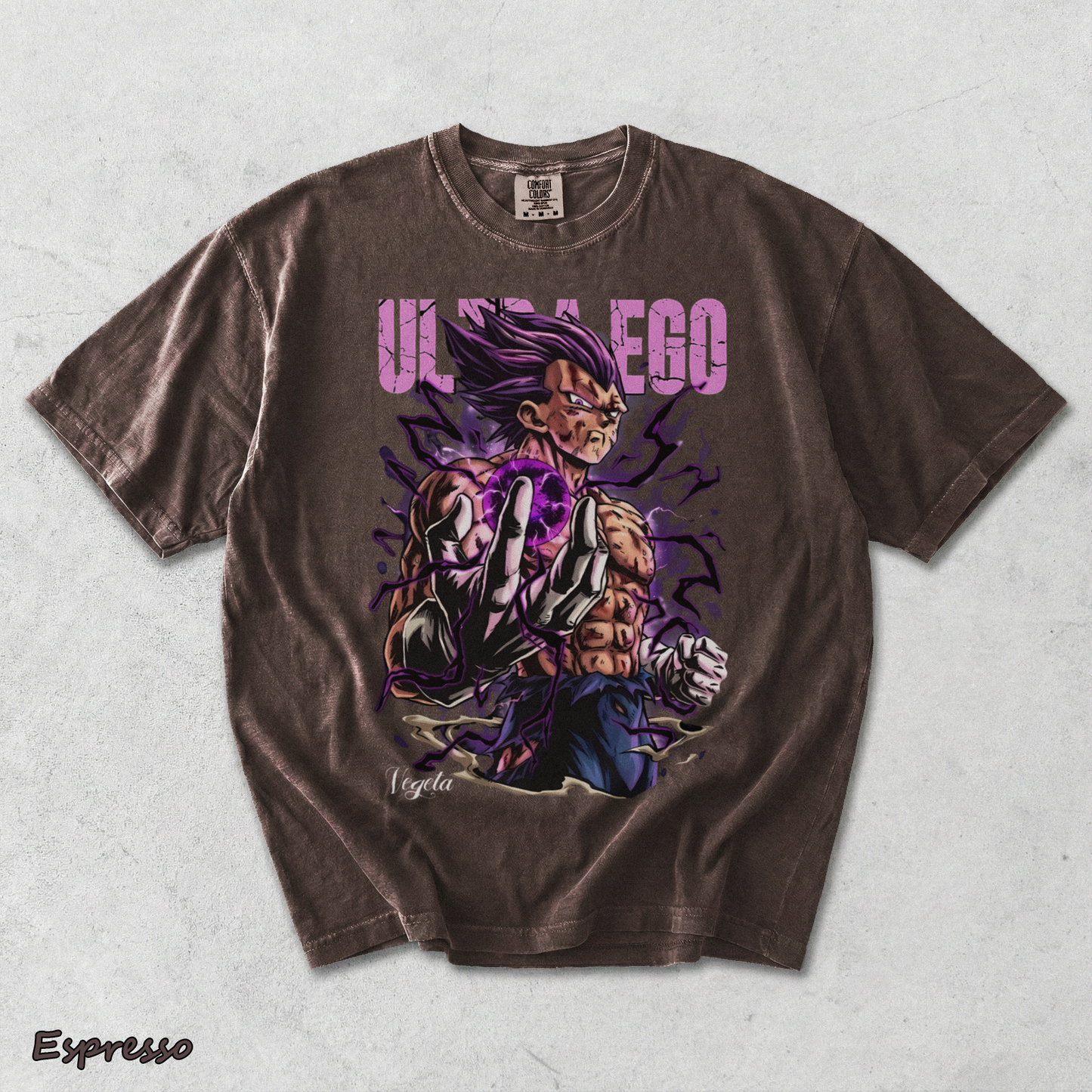 Ultra Ego Saiyan - Espresso mockup